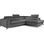 Eltap Rohová sedací souprava Laurence Materiál a barva potahu: Sawana 05 - tmavě šedá, Orientace: pravá