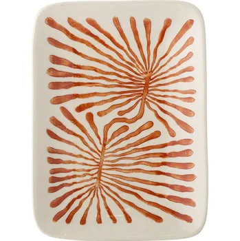 Talíř Bloomingville, Servírovací talíř /mísa Fauni 11,5 x 15 cm červené - Formadore