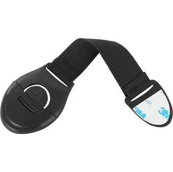 Dětský bezpečnostní prvek Iso Trade Bezpečnostní zábrana na skříně 20 cm 10 ks, černá