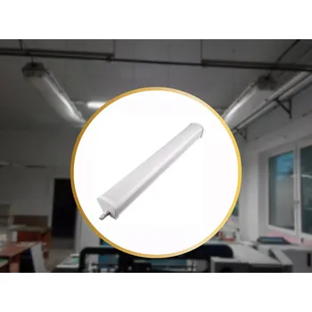 Nouzové osvětlení LED prachotěsné nouzové svítidlo 40W / 5W / IP65 / 1200 / 4000K / E - LNL324/3E