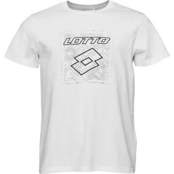 Pánské oblečení Pánské triko Lotto ANDRIS M Bílá, Černá