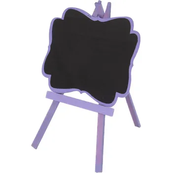 Pincello Tabule na dřevěném stojanu, 21 x 1,4 x 28,5 cm, fialová