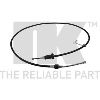 Brzdový systém Tažné lanko, parkovací brzda NK 909315