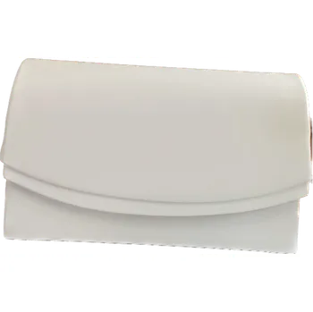 Kabelka Dámské psaníčko Karen - bílé/ oblouk