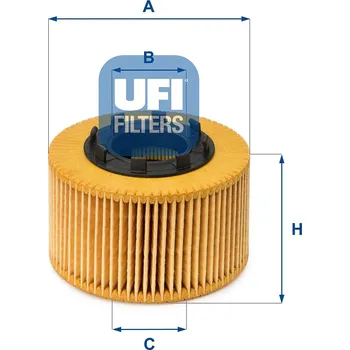 Olejový filtr Olejový filtr UFI 25.015.00