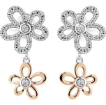 Modesi Náušnice J219CZ-R + 2 měsíce na vrácení zboží