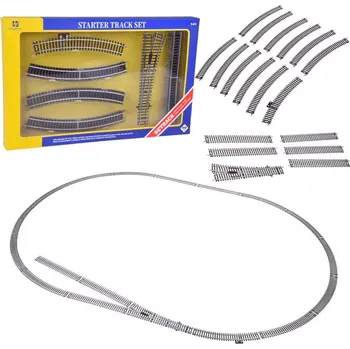 Vláček a vláčkodráha Startovací sada kovové koleje pro vláčkodráhu 3 m H0 1:87