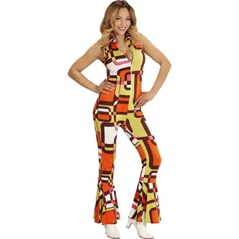 Karnevalový kostým Dámský kostým (overal) 70. léta - S