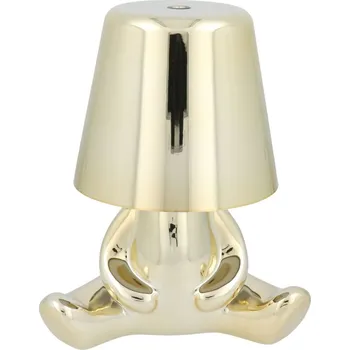 Lampička Stolní noční lampa GOLD MAN Art Deco seat (verze 7) MLTL