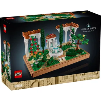 Stavebnice LEGO LEGO Icons 10359 Zahrada s fontánou