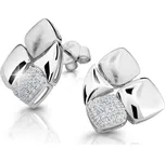 Modesi Designové náušnice ze stříbra M23046 + 2 měsíce na vrácení zboží