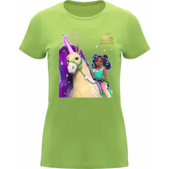 Dámské tričko Dívčí tričko Jednorožčí Akademie Leaf Velikost: 3XL, Pohlaví: Dámské