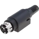 NINIGI Zástrčka napájecí DC vidlice PIN: 3 pájení 6,5mm