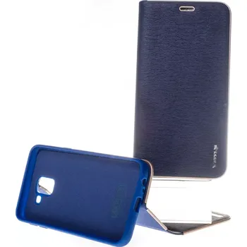 Pouzdro na mobilní telefon Pouzdro Vennus Book Samsung Galaxy A6+ 2018 A605 Modré