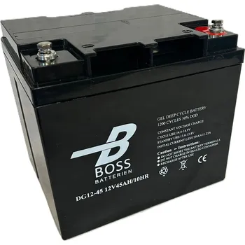 Trakční baterie Boss DEEP Cycle Gel 12V 45Ah DG12-45