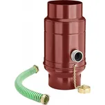 KJG Sběrač dešťové vody s hadicí Ø80 mm Barva: RAL 3009 Ocelově červená