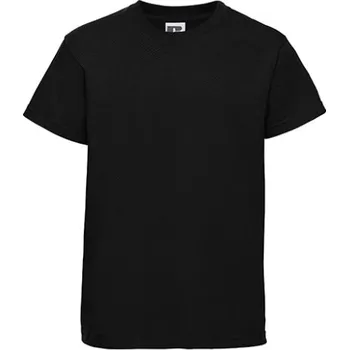Russell Dětské tričko R-180B-0 Black 128 (L)