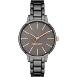 Nine West Analogové hodinky NW/2099GYGY + 2 měsíce na vrácení zboží