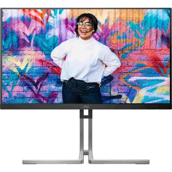 Monitor AOC MT IPS LCD WLED 27" Q27U3CV - IPS QUANTUM DOT COLOR, 2560x1440, HDMI, DP, USB-C, USB 3.2, RJ45, pivot, repro