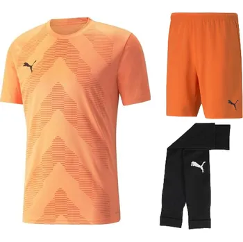 Brankářské rukavice Brankářský komplet Puma Teamglory oranžová/černá (XXL)