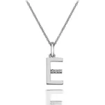 Hot Diamonds Náhrdelník Hot Diamonds Micro E Clasic DP405 (řetízek, přívěsek) + 2 měsíce na vrácení zboží