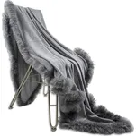 Vlněno-kožešinová deka 140x180 cm – Native Natural ID_1607028