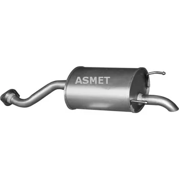 Tlumič výfuku Zadní tlumič výfuku ASMET 13.016