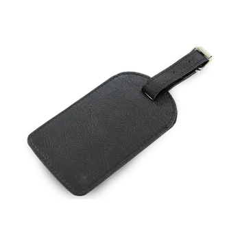 Příslušenství k zavazadlu Arwel Kožená visačka na zavazadlo černá
