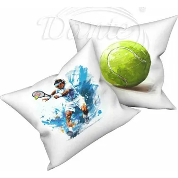 Dekorativní polštářek Dante Povlak Tenis - 40 x 40 cm