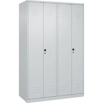 Šatní skříň Šatní skříňka C+P Cabo, dovírající dveře, 1200 x 500 x 1850 mm, šedá