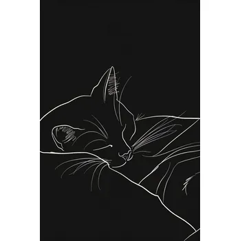 Plakát Plakát Noční klid bez rámu 61 x 91,5 cm