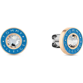 Šperk Tommy Hilfiger Elegantní bronzové náušnice s krystalem Layered 2780810 + 2 měsíce na vrácení zboží