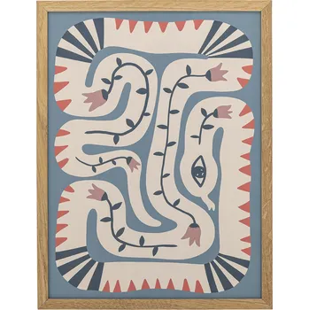 Bloomingville, Obraz v rámu Hebi 32 x 42 cm - Formadore