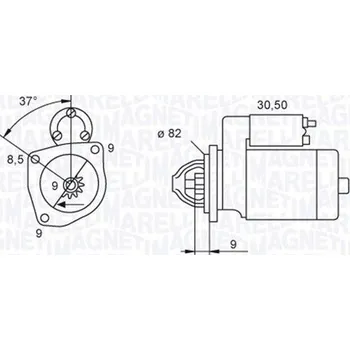 Startér Startér MAGNETI MARELLI 063721045010