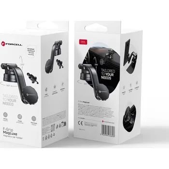 FORCELL F-Grip MagLuxe magnetický držák do auta pro telefon na čelní sklo/středovou konzolu/vzduchový otvor černý