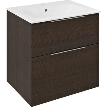 Koupelnový nábytek Cirasa umyvadlová skříňka 59,2x64x46cm, borovice rustik CR601-1616