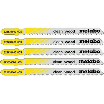 Pilový plátek Metabo Příslušenství - Sada pilových plátků na dřevo, délka 74 mm, 5 ks 623634000