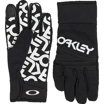 Rukavice rukavice Oakley Factory Pilot Core - Black/White Logo XL