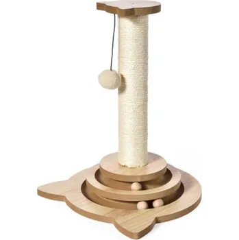 Juko Škrábadlo s dřevěnou IQ hračkou 44 cm