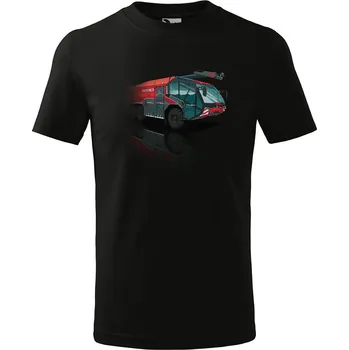 Tričko Panther červený – dětské (Velikost: 158, Barva trička: Černá)