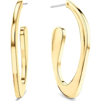 Šperk Calvin Klein Módní pozlacené náušnice z oceli Harmonious Connection 35000688 + 2 měsíce na vrácení zboží