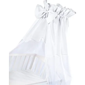 Nebesa nad postýlku Albero Mio Luxusní nebesa s mašličkou 150 x 200 cm