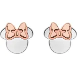 Disney Stříbrné bicolor náušnice pecky Minnie Mouse E905119TL + 2 měsíce na vrácení zboží