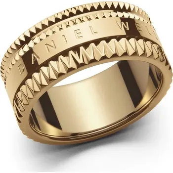 Prsten Daniel Wellington Nepřehlédnutelný pozlacený prsten Elevation DW0040026 64 mm + 2 měsíce na vrácení zboží