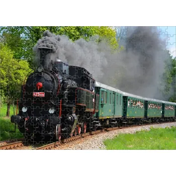Puzzle Puzzle s vlakem parní lokomotiva 423 (foto puzzle vlak lokomotiva )