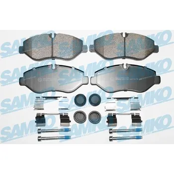 Brzdová destička Sada brzdových destiček, kotoučová brzda SAMKO 5SP1297