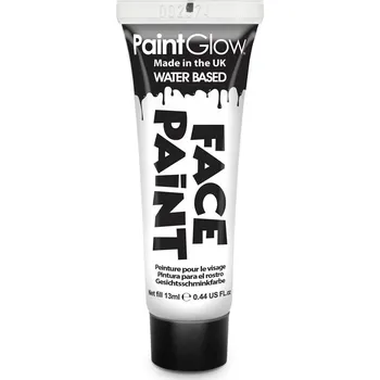 Výtvarná barva Barva na obličej 12 ml - bílá "White"