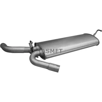 Výfukový systém Zadní tlumič výfuku ASMET 05.286