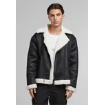 Shearling Biker Jacket L