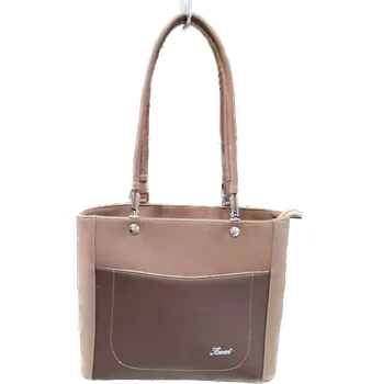 Kabelka Klasická dámská kabelka Karen Ides - hnědá